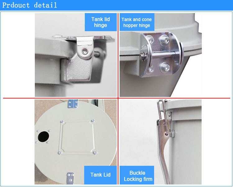 Tank and cone hopper hinge Tank and cone hopper hinge